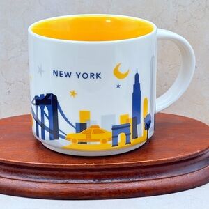 2016 Starbucks New York Mug "You Are Here" Series Collection 14oz Coffee Cup